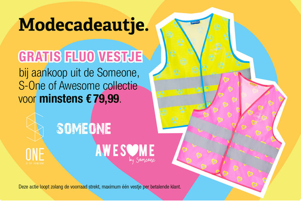 Fluo cadeau bij Someone