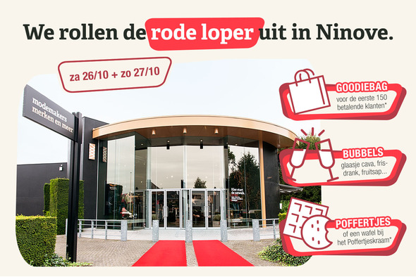 Iedereen VIP bij modemakers Ninove!