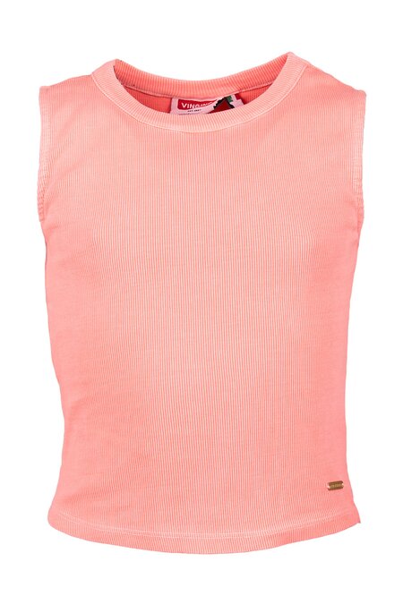 BASIC-CROP RIB TOP