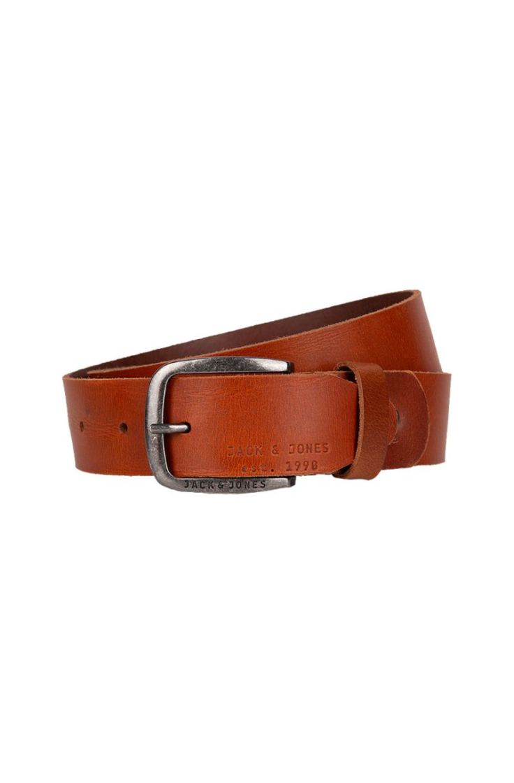 jacpaul jjleather belt mocha bisque