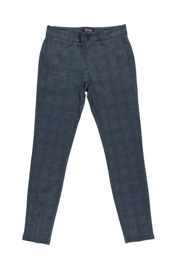 onsmark check pants hy gw 9887 dress blues