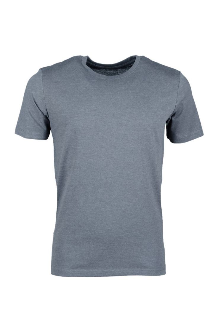 jjeorganic melange tee ss o-ne flint stone mel