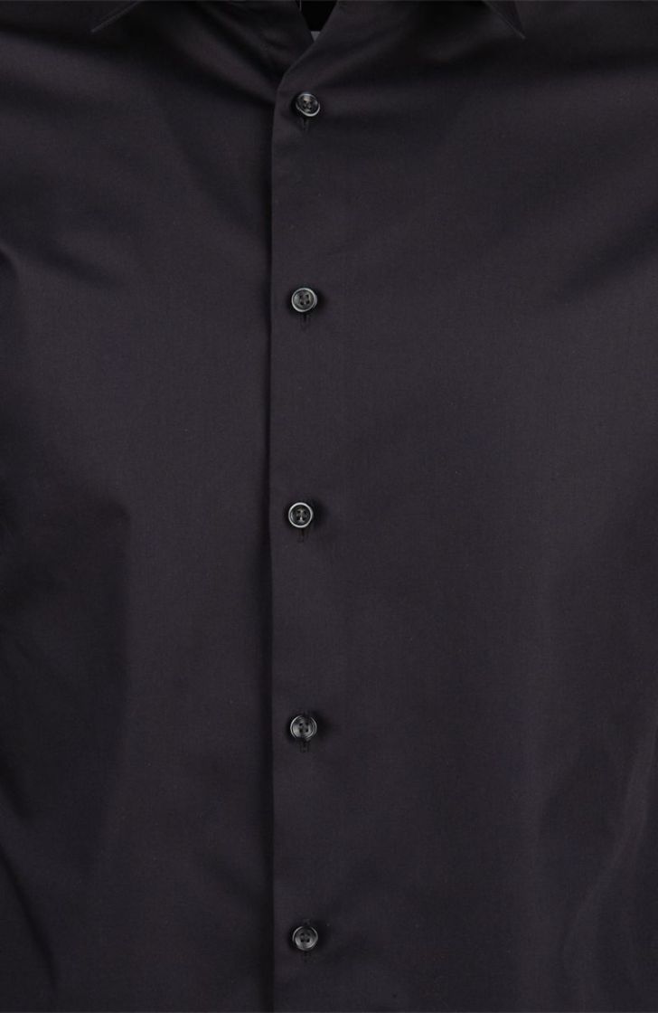 slhregethan shirt ls classic black