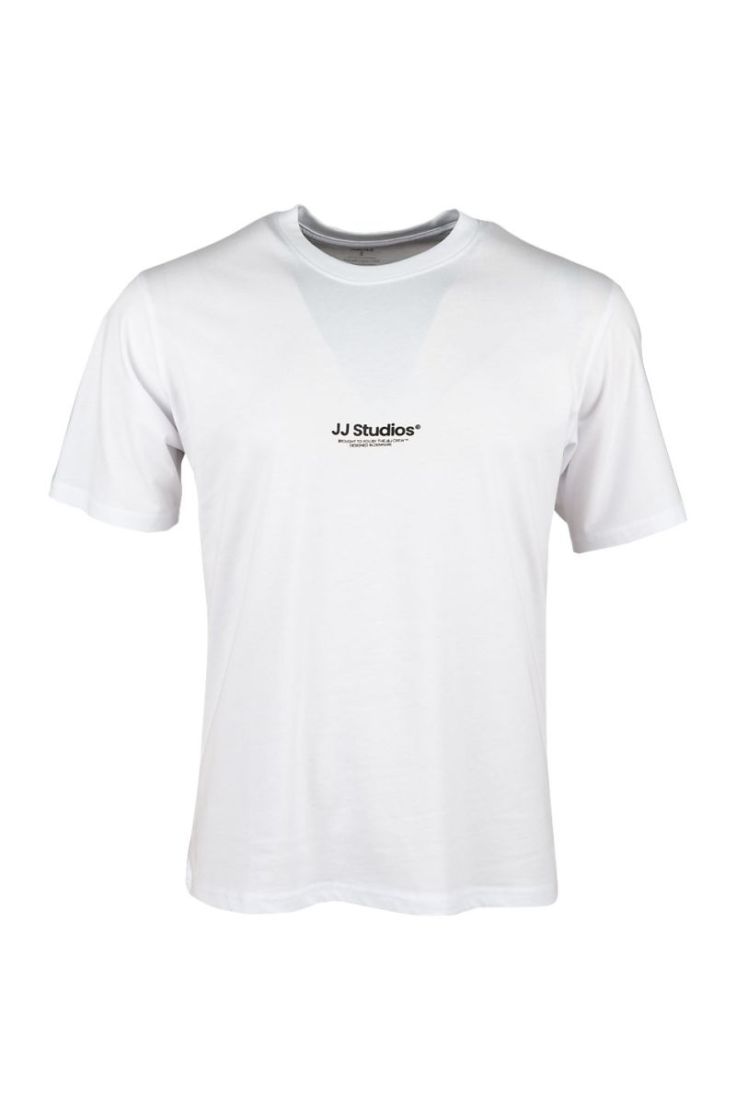 jjesoho tee ss crew neck white