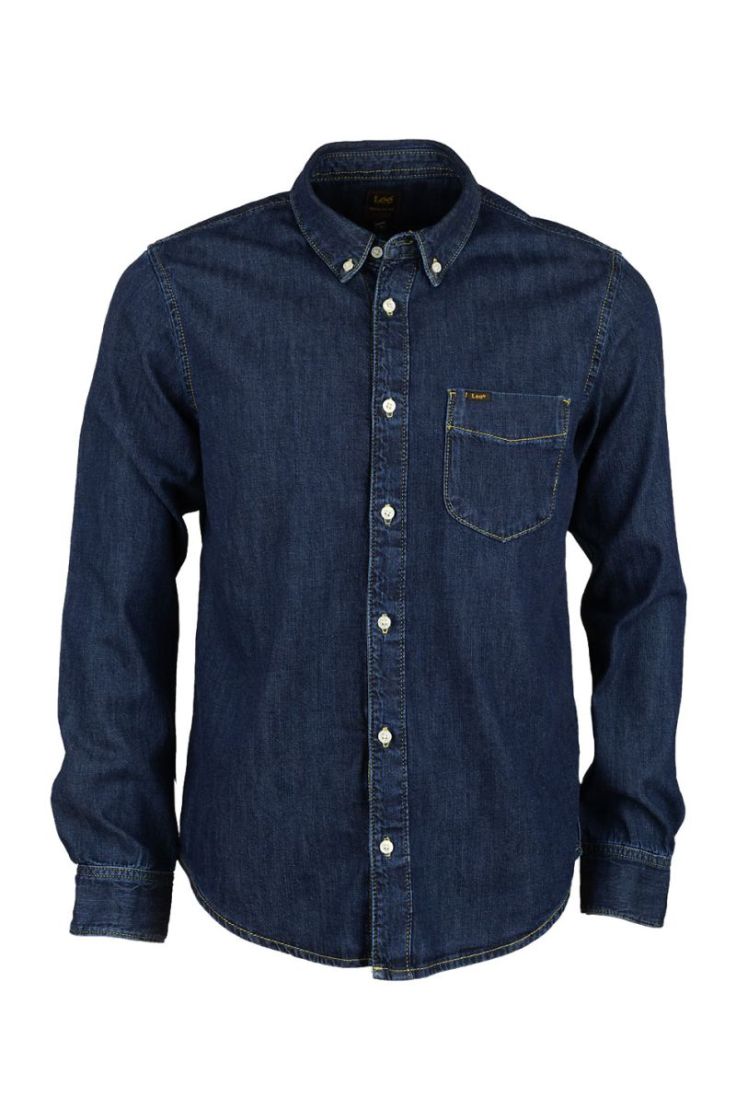lee button down mid stone 2