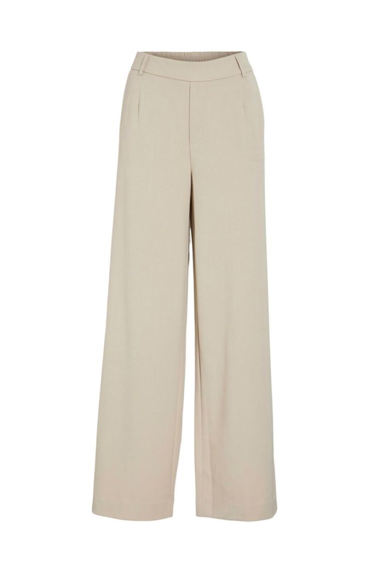 vivarone hw wide pant natural melange