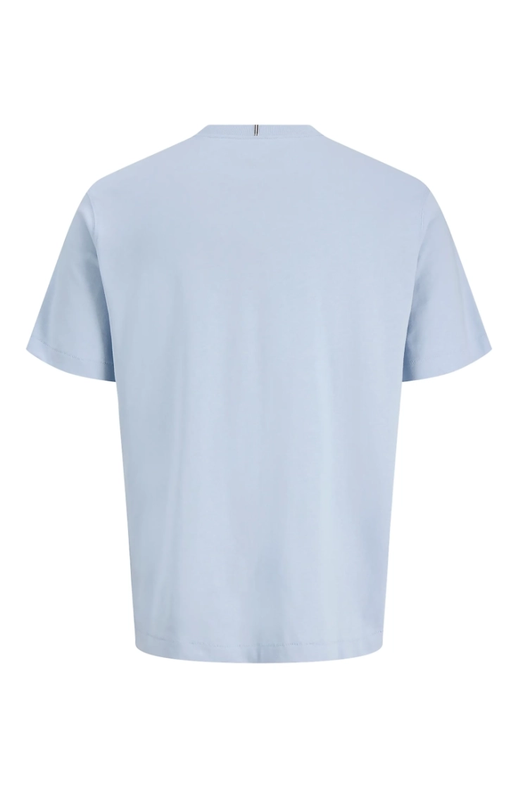 jorriviera script tee ss crew  cashmere blue