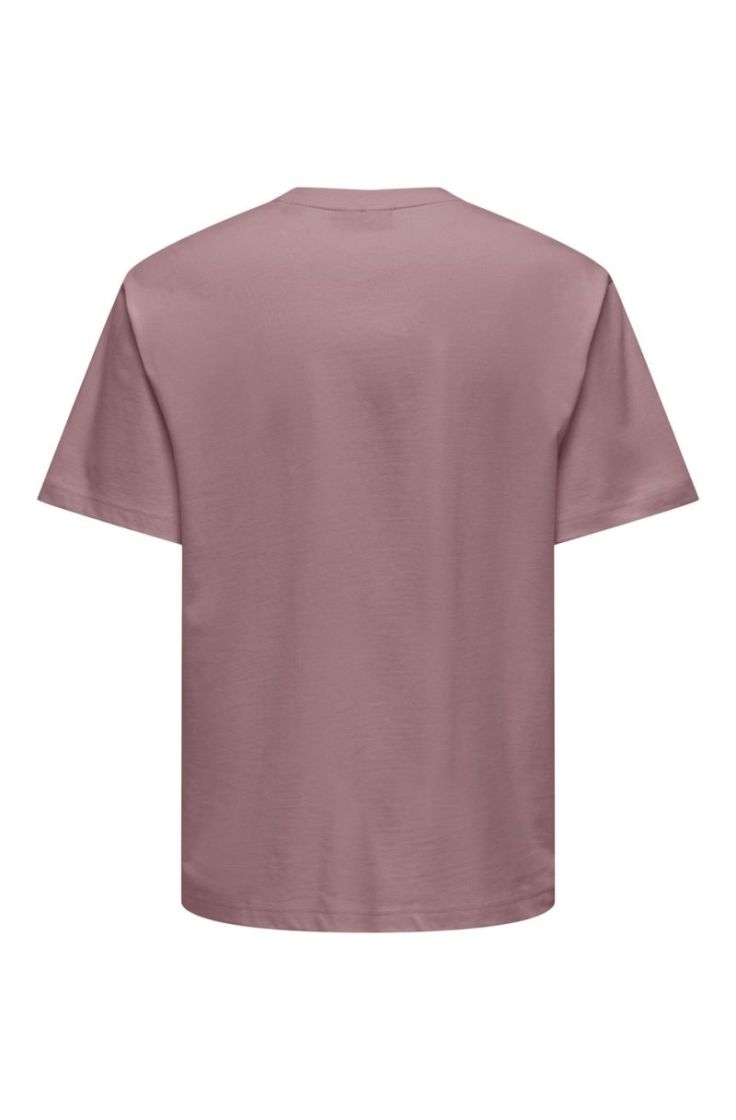 onsfred life rlx ss tee twilight mauve