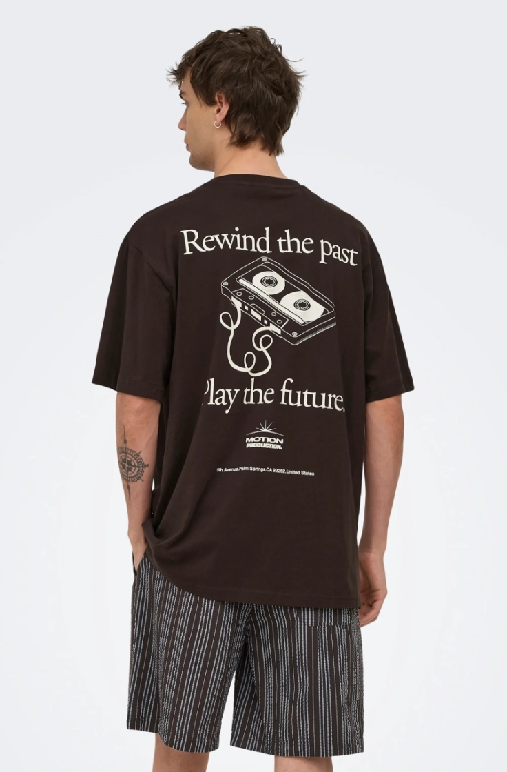 onsvibes life rlx ss tee coffe bean rewi