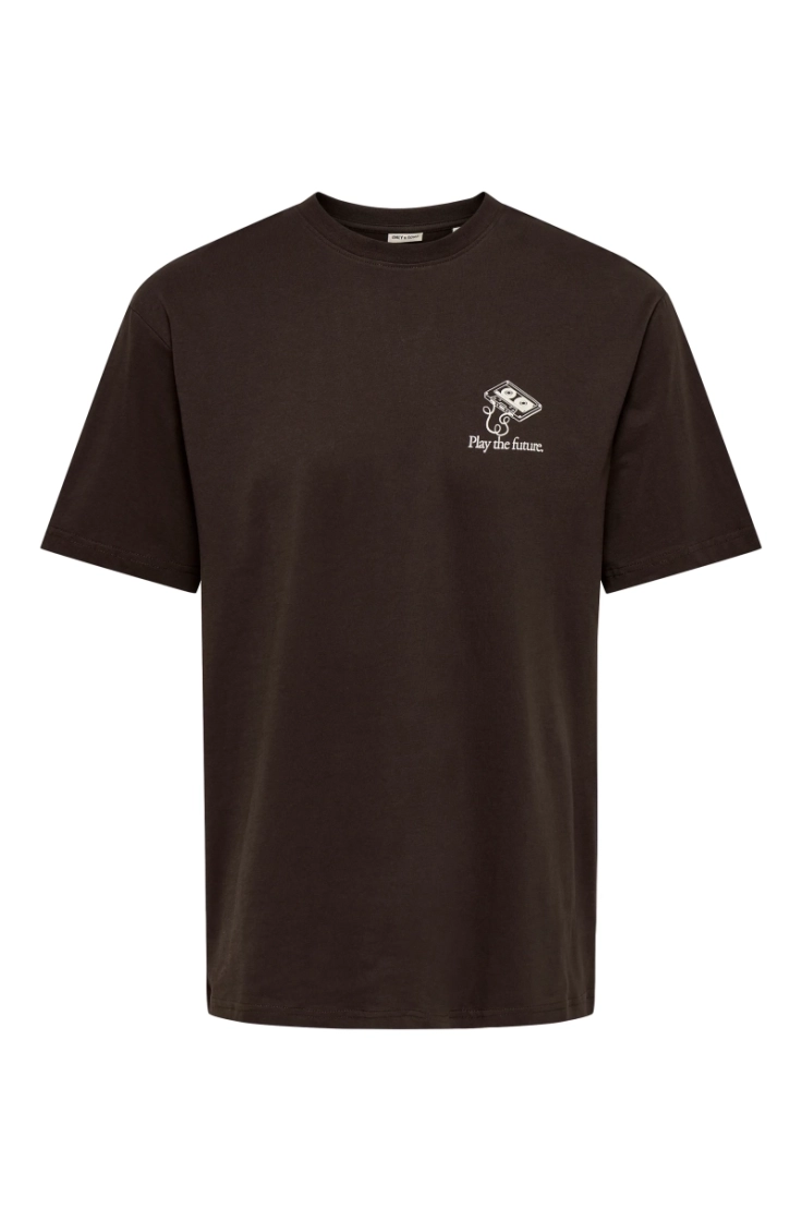 onsvibes life rlx ss tee coffe bean rewi
