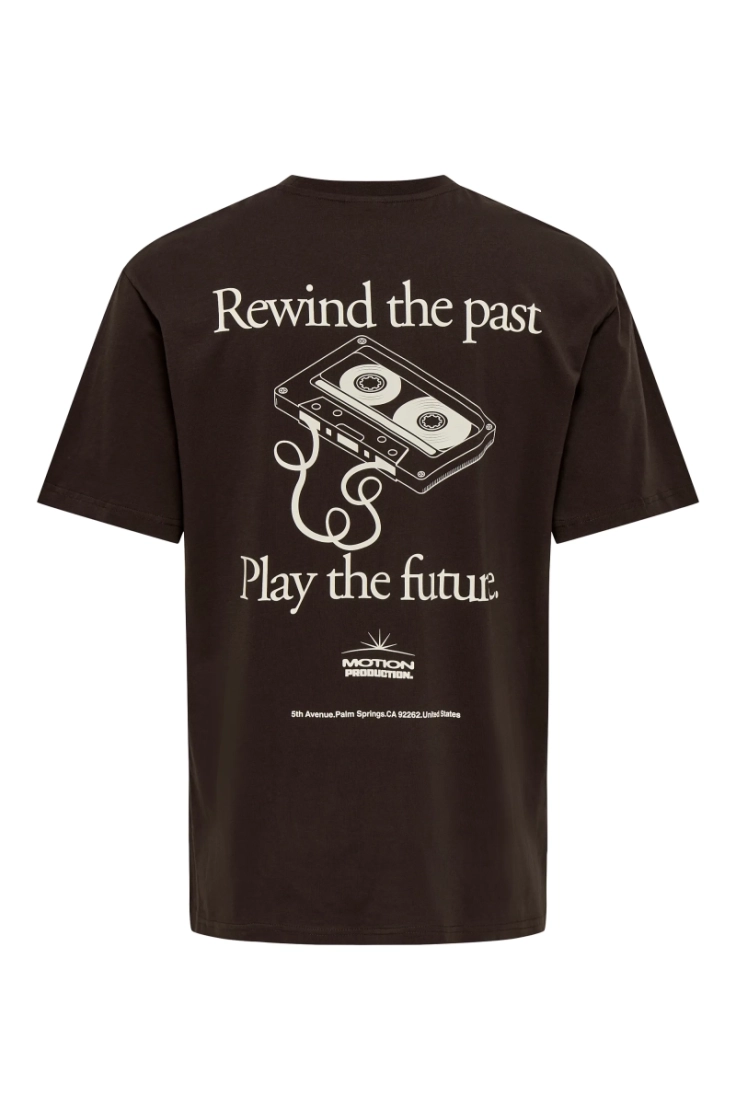 onsvibes life rlx ss tee coffe bean rewi