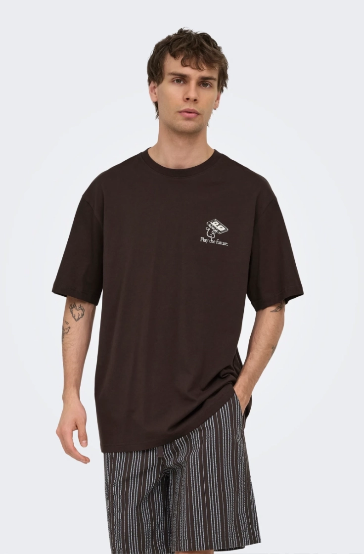 onsvibes life rlx ss tee coffe bean rewi