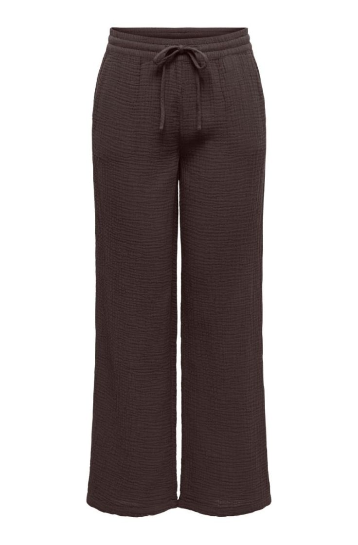 jdytheis life wide pant wvn  chocolate torte