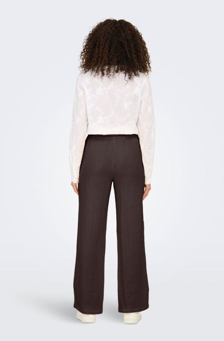 jdytheis life wide pant wvn  chocolate torte