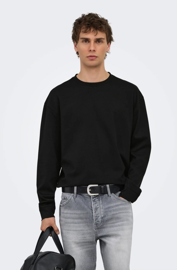 onscaspian airflex rlx ls tee black