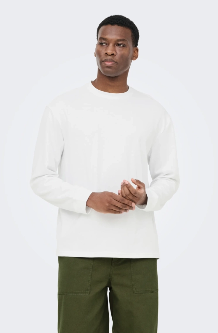 onscaspian airflex rlx ls tee white