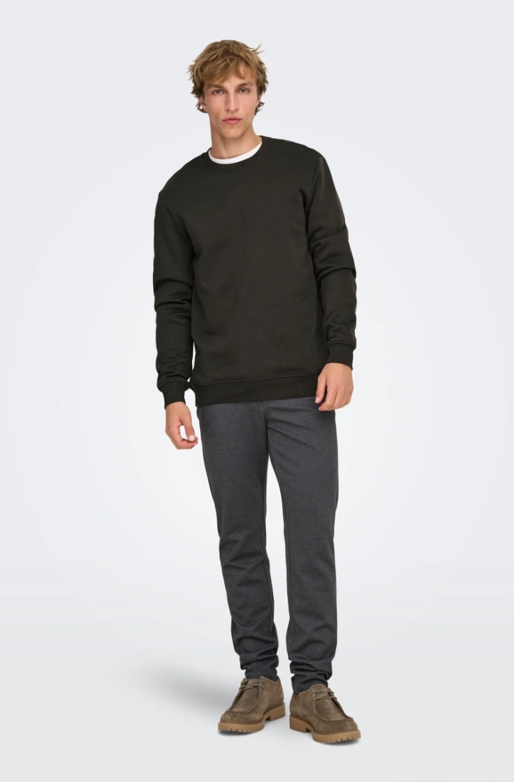 onsconnor life reg crew neck s mulch