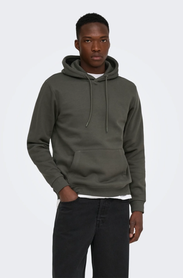 onsconnor life reg sweat hoodi beluga