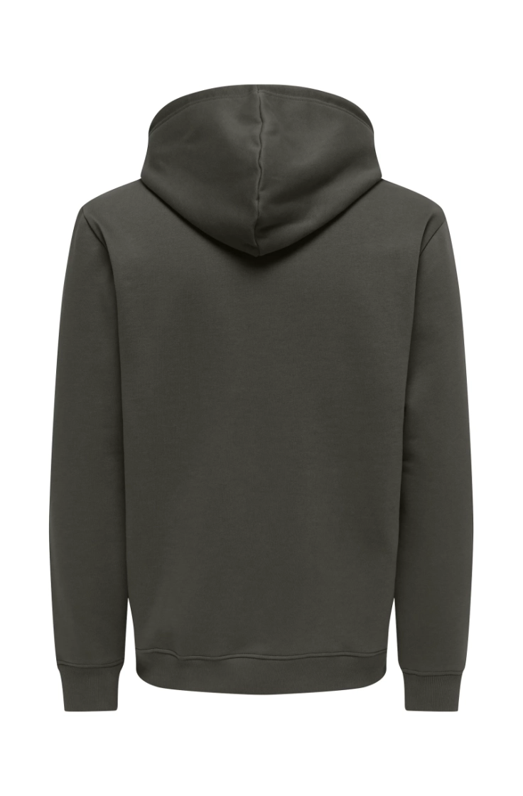 onsconnor life reg sweat hoodi beluga