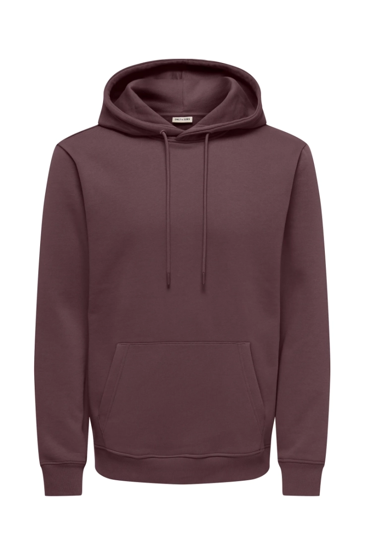 onsconnor life reg sweat hoodi huckleberry