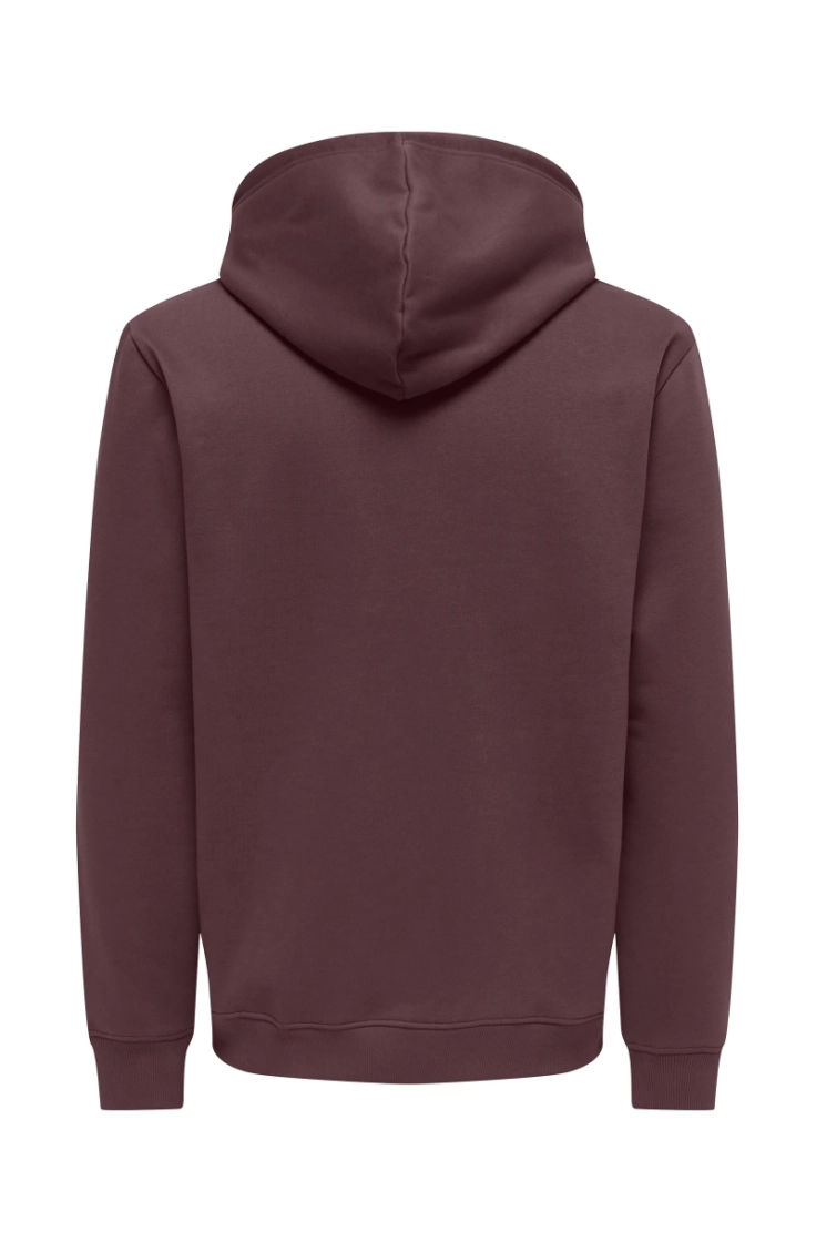 onsconnor life reg sweat hoodi huckleberry