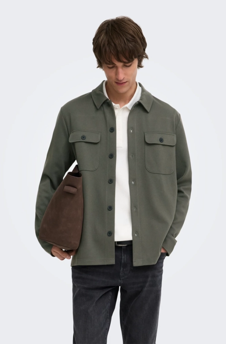 onsnewkodyl overshirt sweat beluga