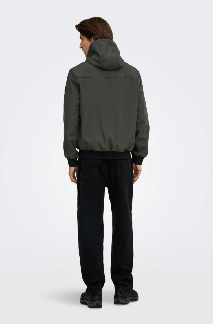 onsbowie softshell bomber beluga