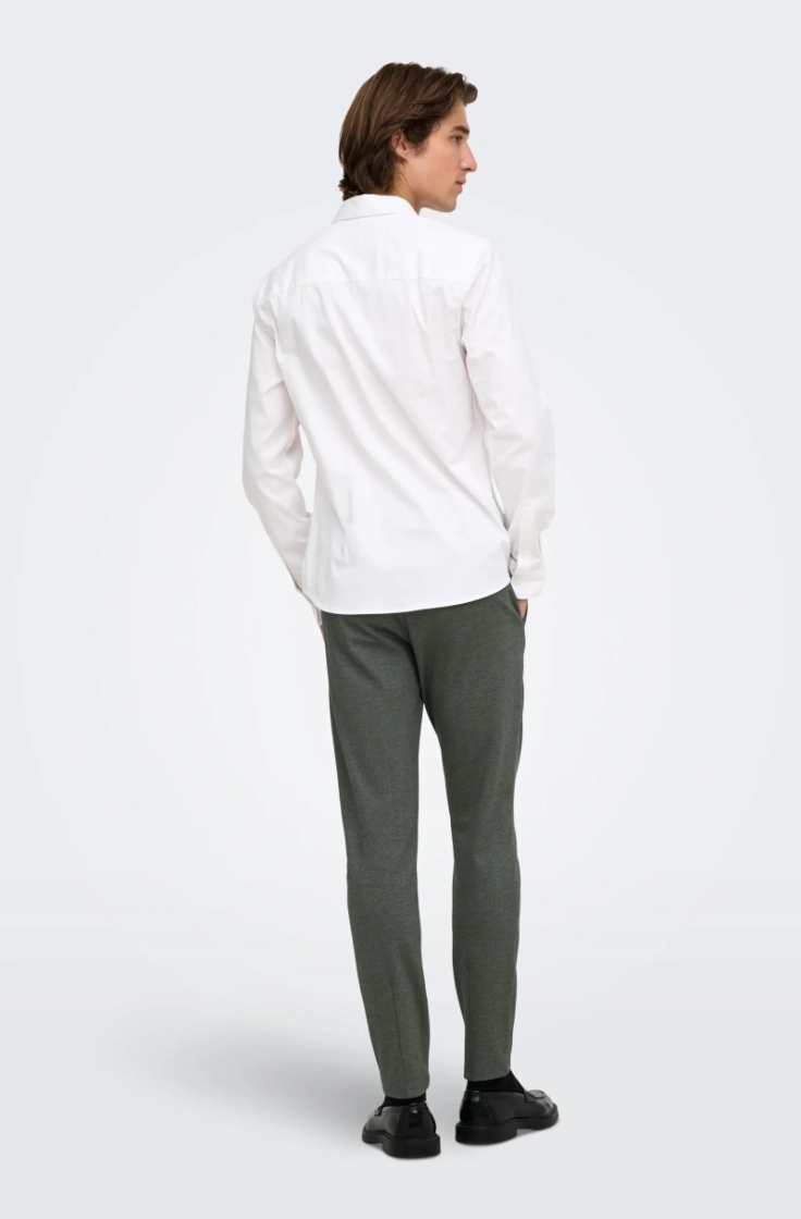 onsmark slim ditsy 020934 pant forest night
