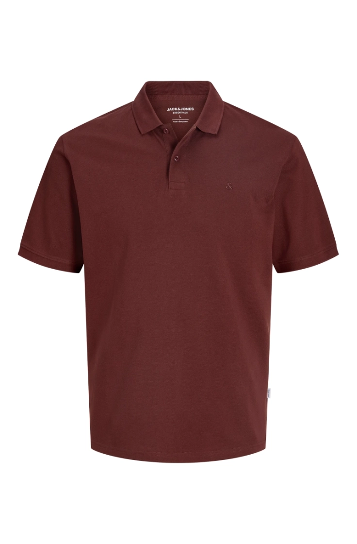 jjebasic polo ss bitter chocolat