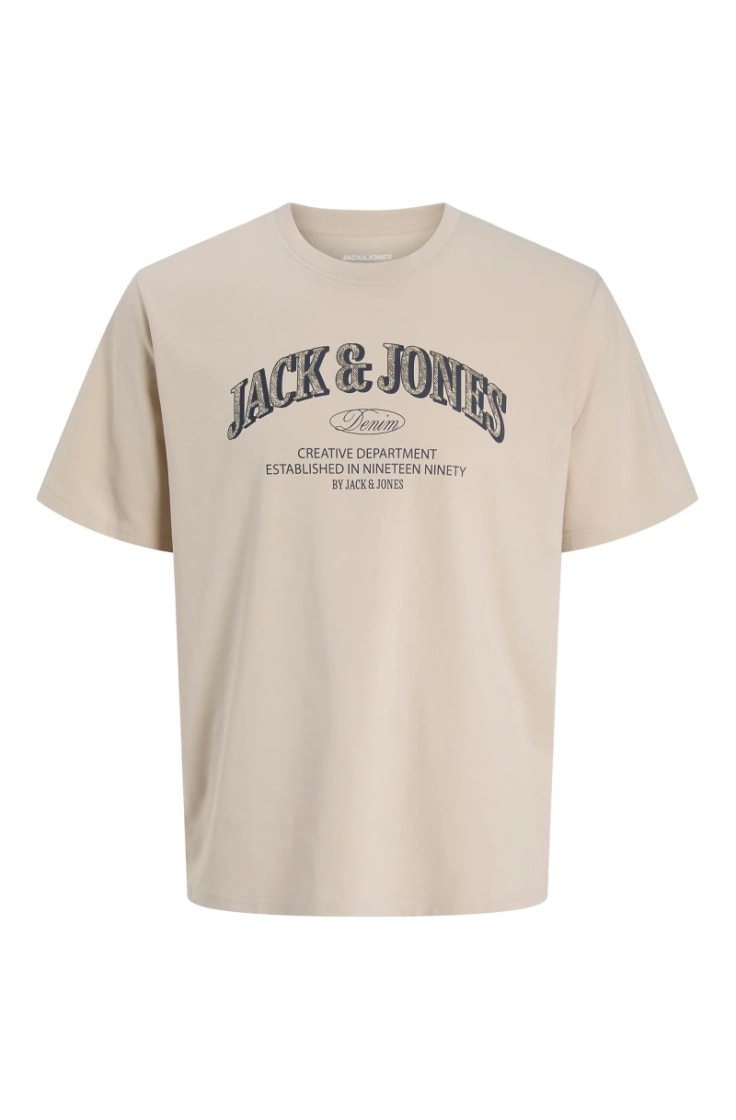 jjedenver logo tee ss o-neck s moonbeam