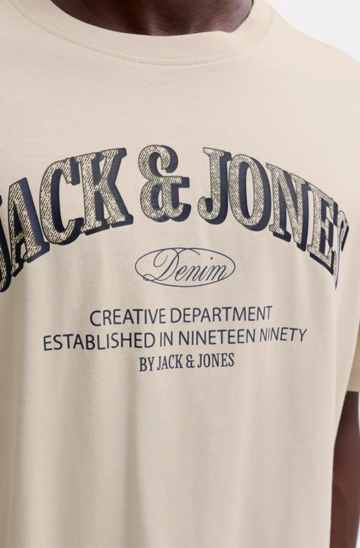 jjedenver logo tee ss o-neck s moonbeam