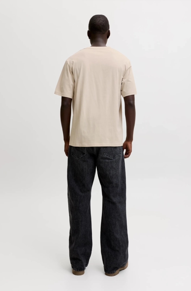 jjedenver logo tee ss o-neck s moonbeam