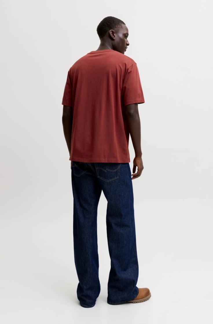 jjedenver logo tee ss o-neck s fired brick