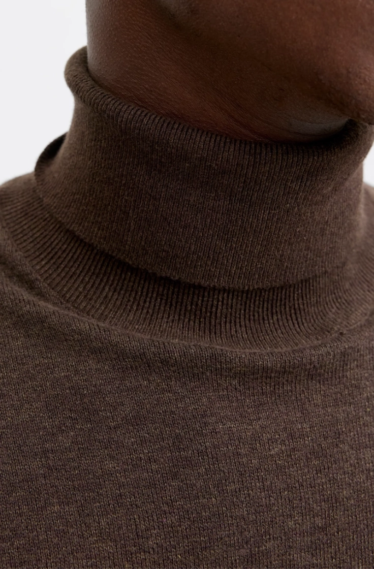 jjeemil knit roll neck mulch twist