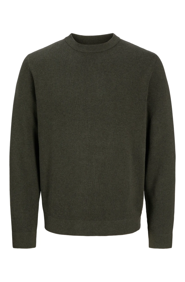 jprblamilano stitch knit cre rosin melange
