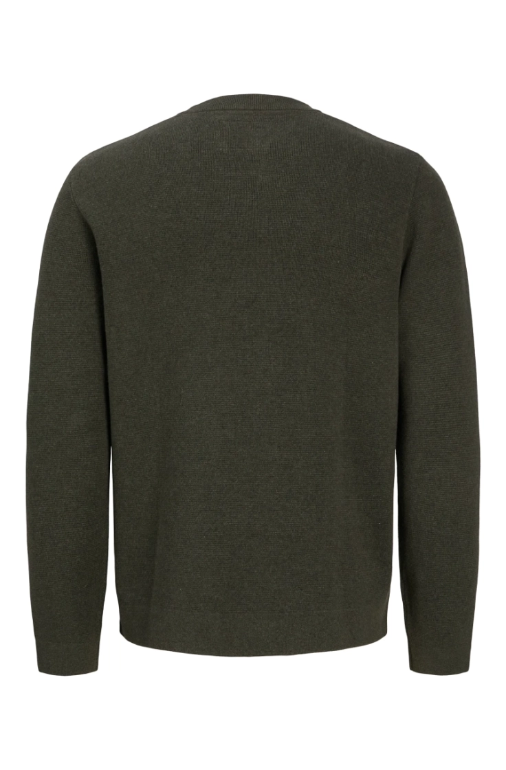 jprblamilano stitch knit cre rosin melange