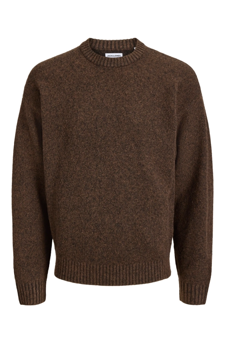 jjesoho ollie knt crew neck sn cocoa
