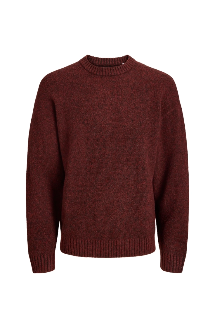 jjesoho ollie knt crew neck sn fired brick
