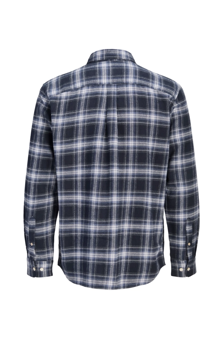 jjefield check shirt ls sn navy blazer