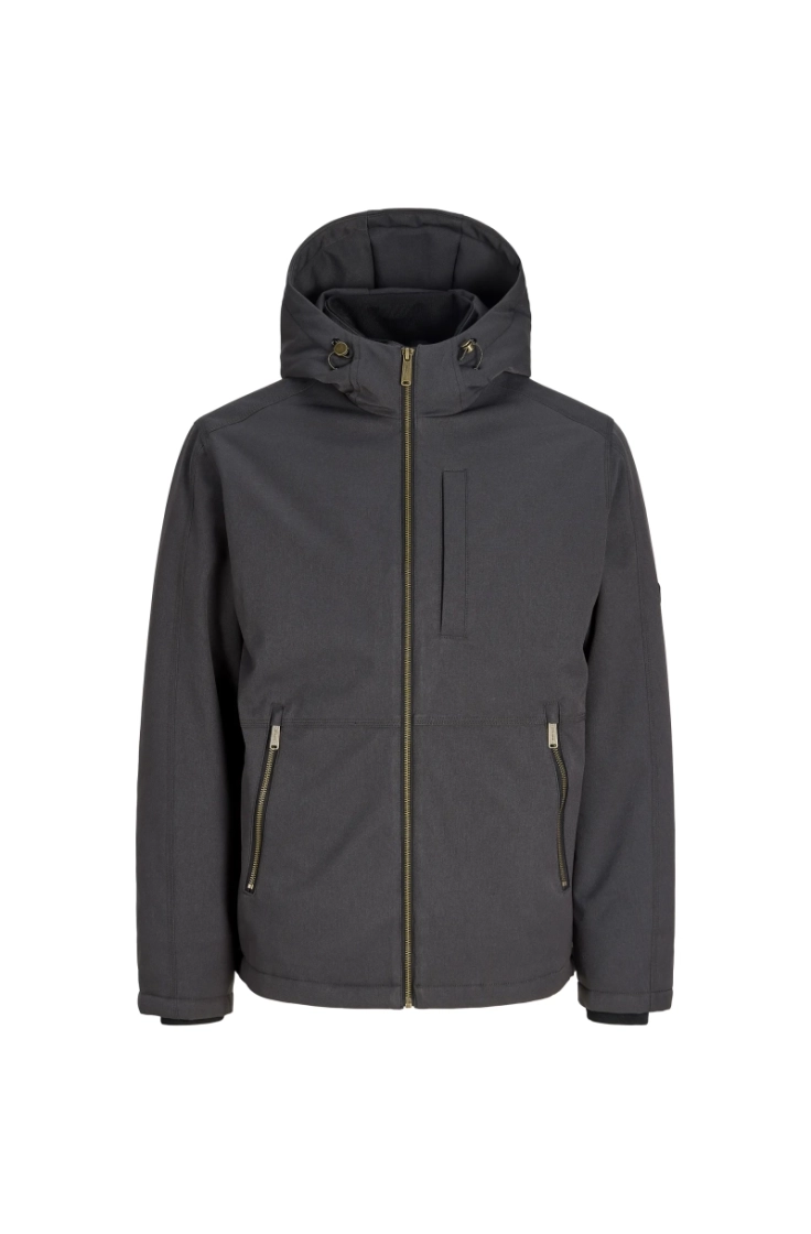 jjepeter jacket sn dark grey melan