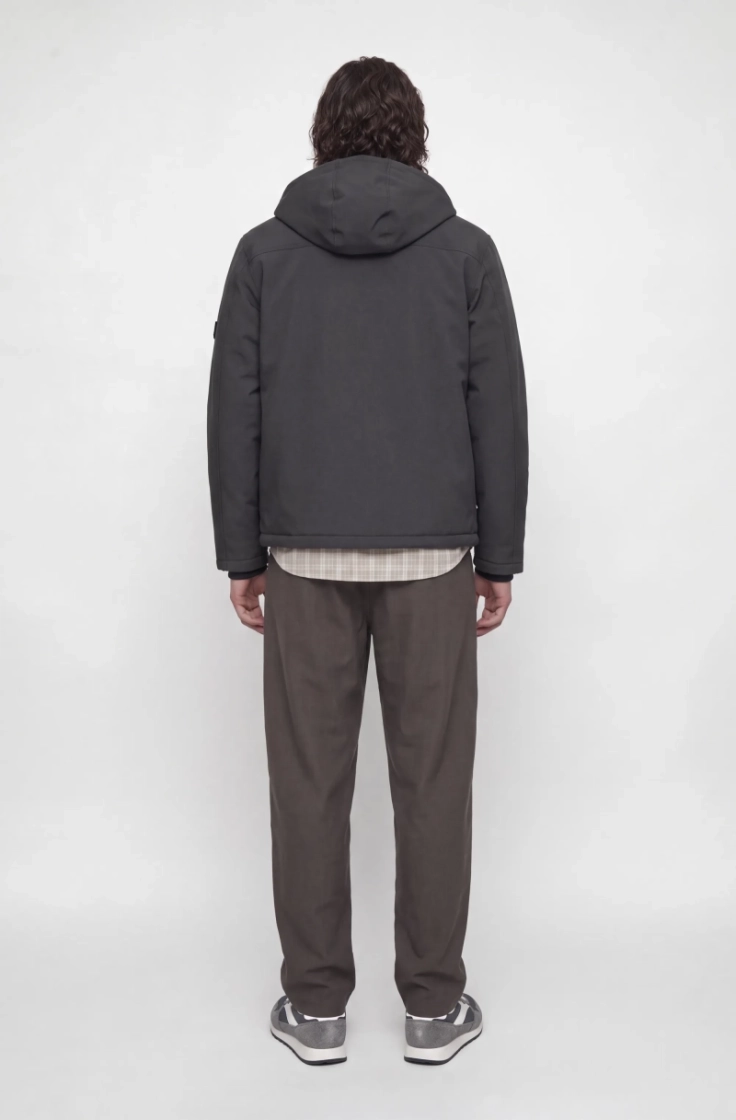 jjepeter jacket sn dark grey melan