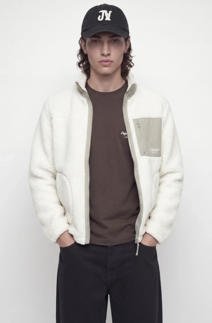 jjesoho teddy jacket aw26 atmosphere