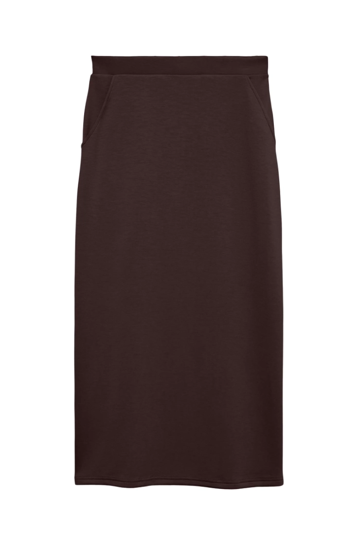 vmhali hw ankle skirt jrs chocolate torte
