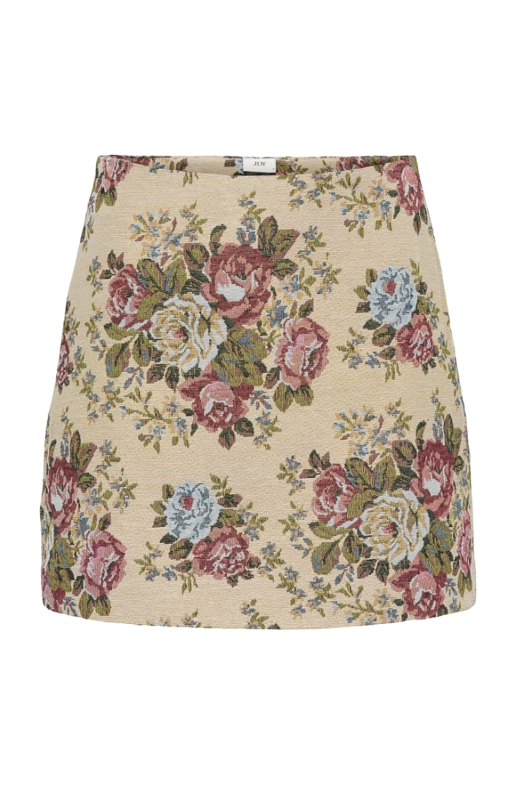 jdyflola hw jacquard short ski crème brulée fl