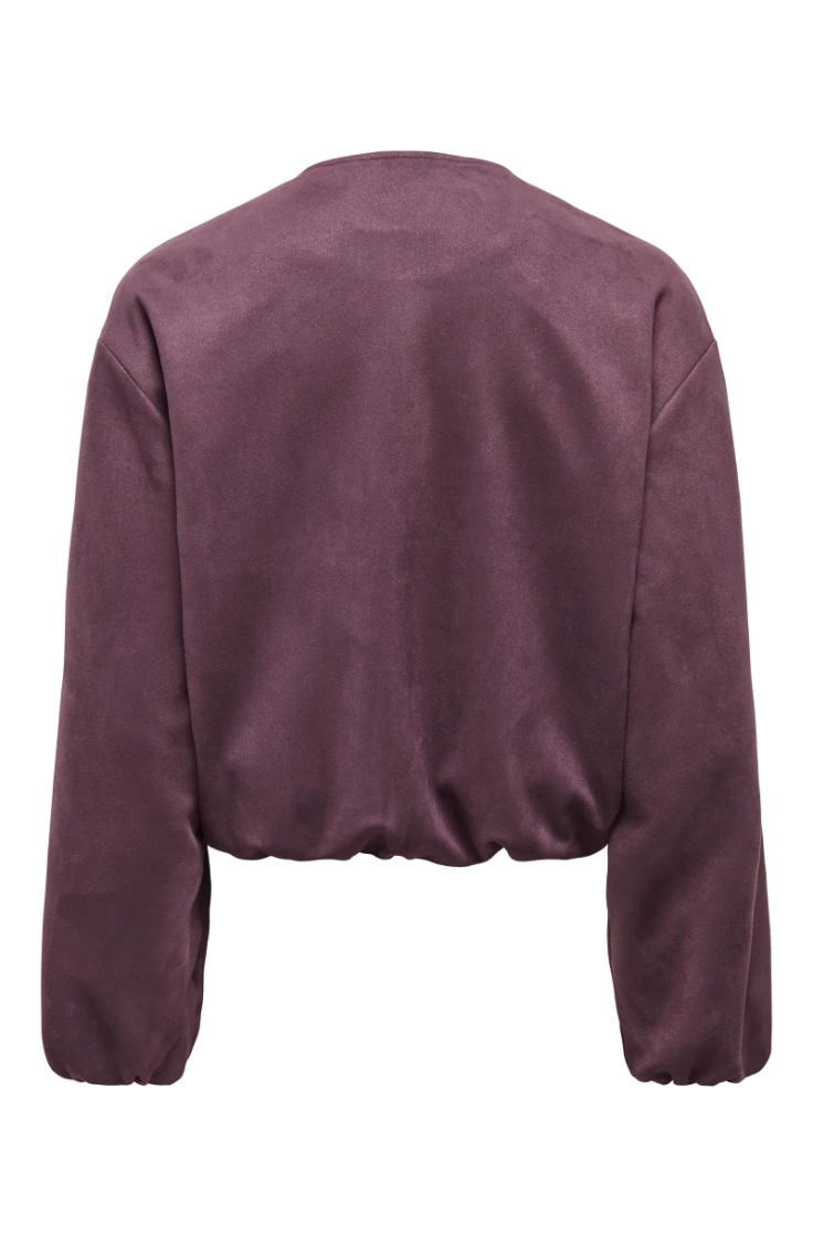 jdynia faux suede balloon jack huckleberry sil