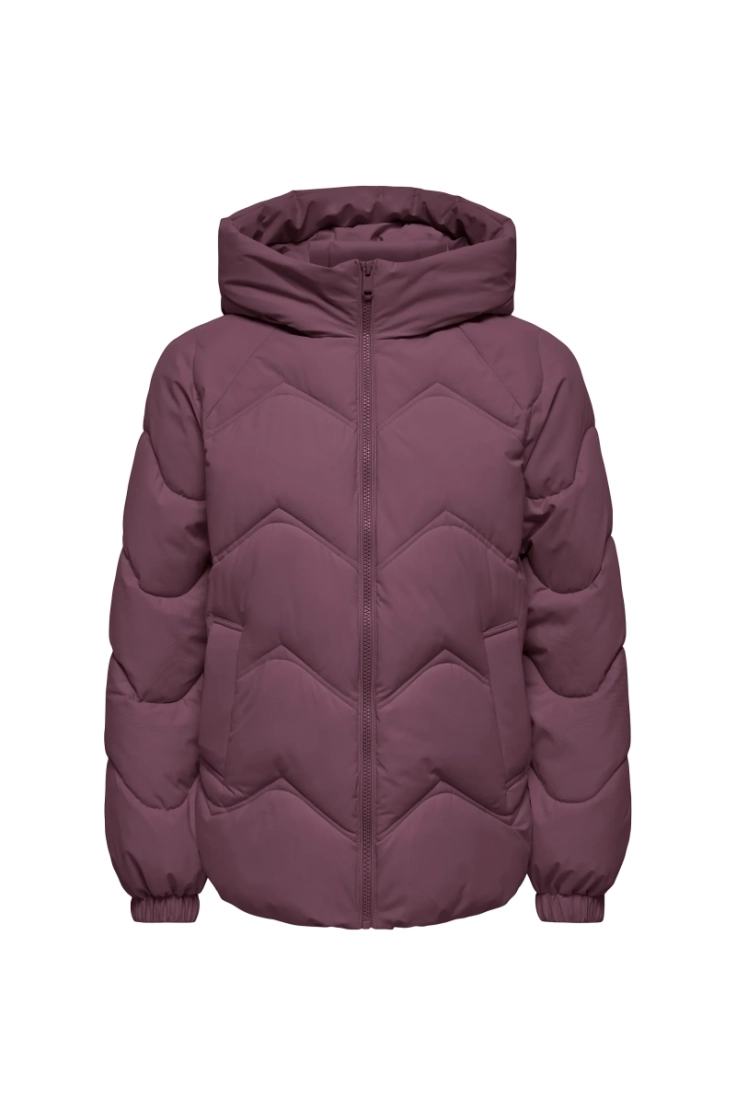 jdypower short hood puffer otw huckleberry