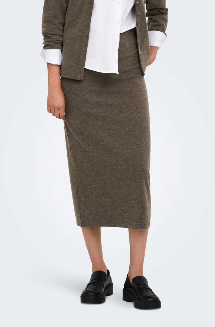 jdyvita life long skirt jrs di coffee bean mel