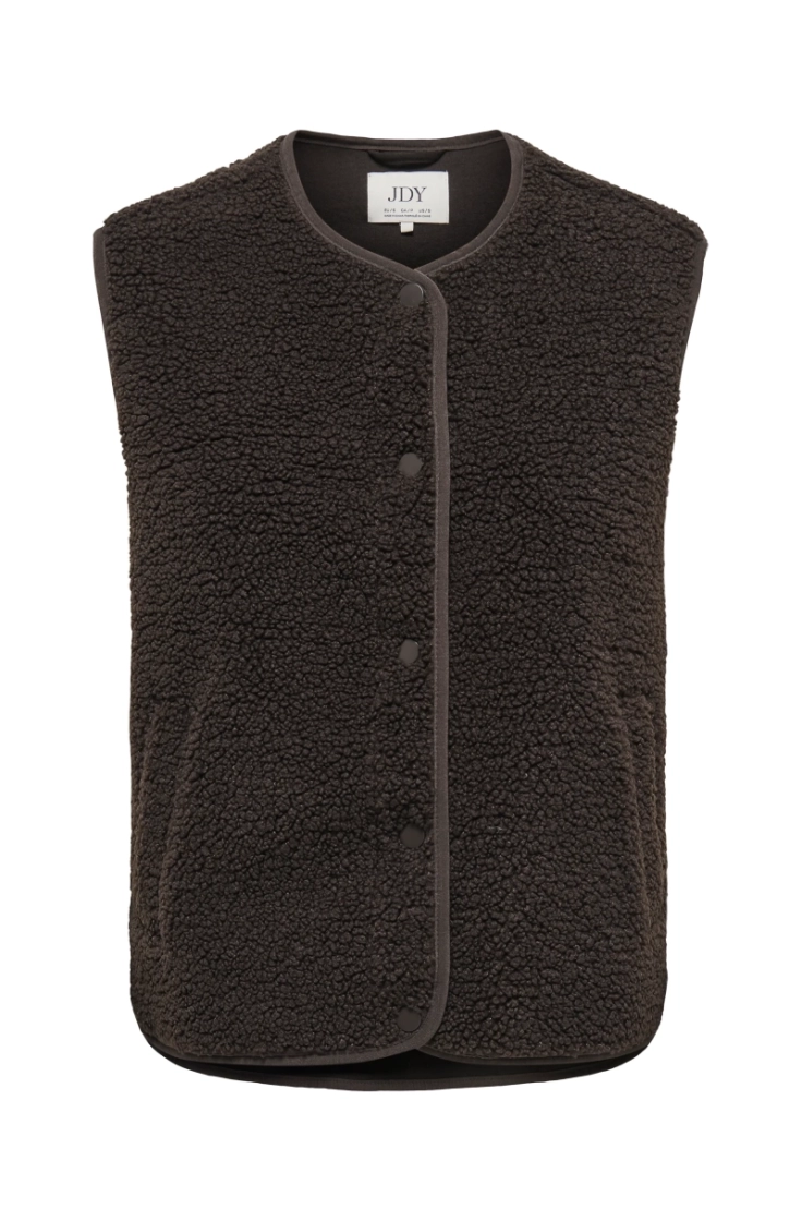 jdysimina teddy waistcoat otw  chocolate torte
