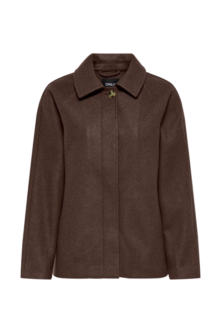 onlevie jacket cc otw hot fudge melan