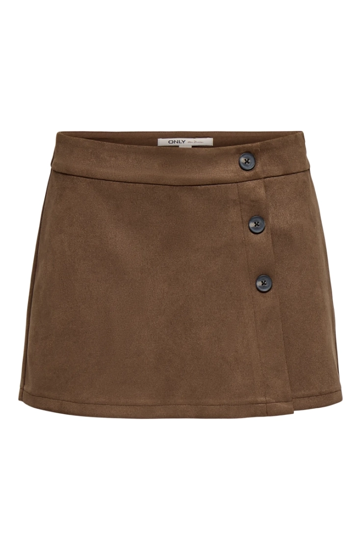 onladdi hw faux suede skort cc carafe